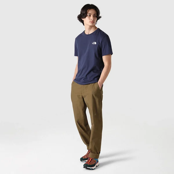 THE NORTH FACE - חולצת טי קצרה גברים SIMPLE DOME – TA2TX58K2 – summit-navy – 4
