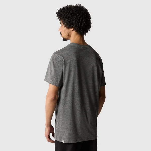 THE NORTH FACE - חולצת טי קצרה גברים SIMPLE DOME – T92TX5JBV – tnf-medium-grey-heather-std – 2
