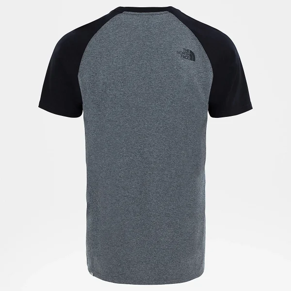 THE NORTH FACE - חולצת טי קצרה גברים RAGLAN EASY – T937FVJBV – tnf-medium-grey-heather-std – 1