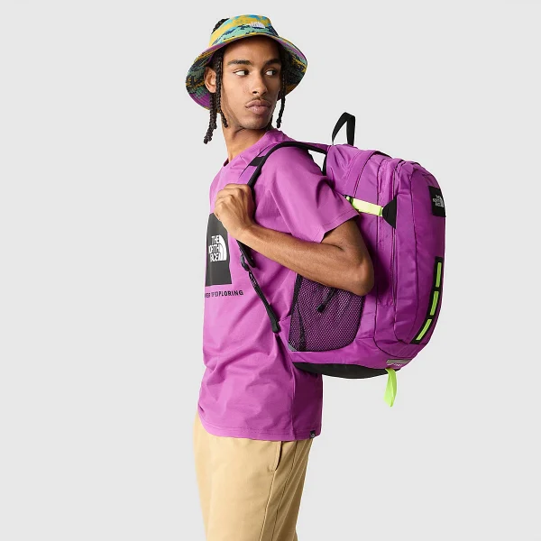THE NORTH FACE - חולצת טי קצרה גברים RAGLAN REDBOX – TA3BQOLV1 – purple-cactus-flower – 5