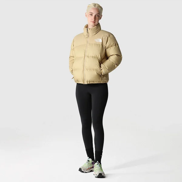 THE NORTH FACE - מעיל פוך נשים 1996 RETRO NUPTSE – TA3XEOLK5 – khaki-stone – 5