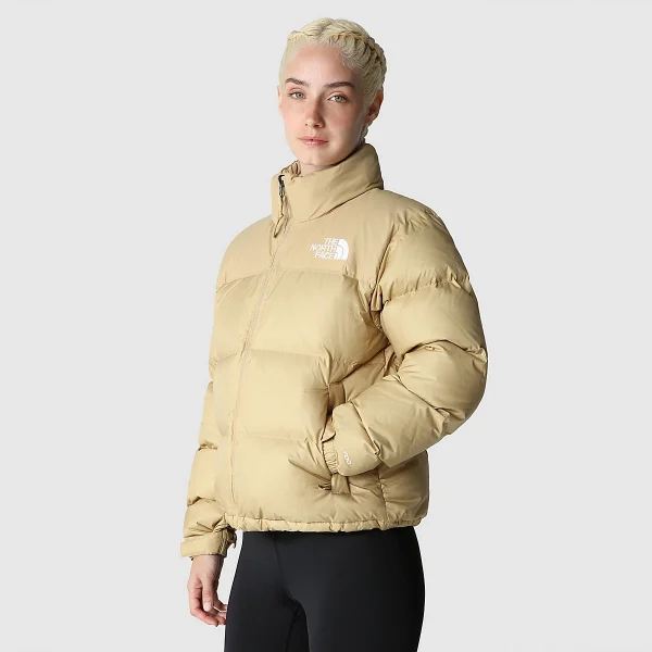 THE NORTH FACE - מעיל פוך נשים 1996 RETRO NUPTSE – TA3XEOLK5 – khaki-stone – 1