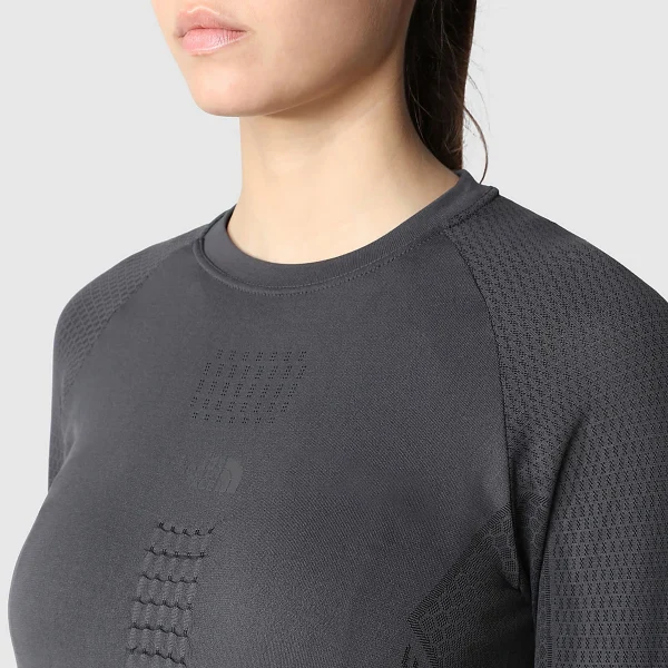 THE NORTH FACE - חולצה תרמית ארוכה נשים ACTIVE CREW NECK – T93Y2SMN8 – asphalt-grey-tnf-black – 5