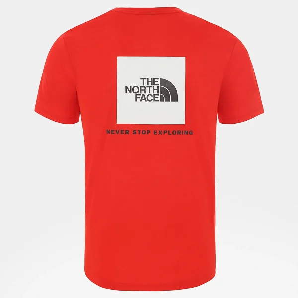 THE NORTH FACE - חולצת טי קצרה מנדפת גברים REAXION RED BOX – TA4CDW15Q – fiery-red – 1