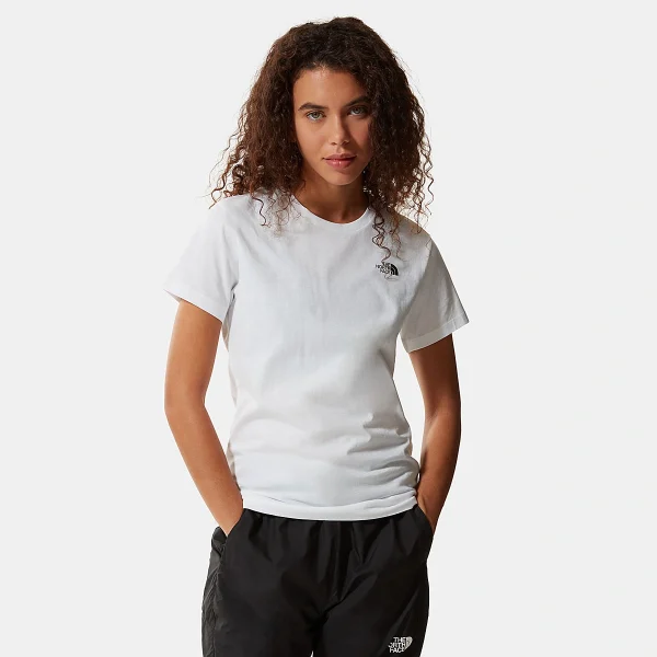 THE NORTH FACE - חולצת טי קצרה נשים SIMPLE DOME – TA4T1AFN4 – tnf-white – 1