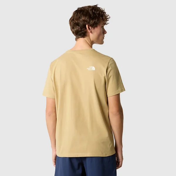 THE NORTH FACE - חולצת טי קצרה גברים FOUNDATION GRAPHIC – TA55EFLK5 – khaki-stone – 2