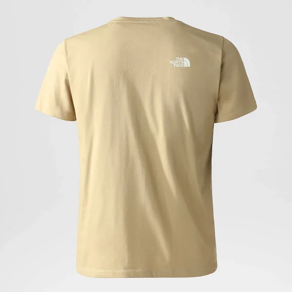 THE NORTH FACE - חולצת טי קצרה גברים FOUNDATION GRAPHIC – TA55EFLK5 – khaki-stone – 4
