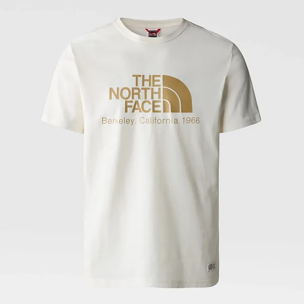 THE NORTH FACE - חולצת טי קצרה גברים BERKELEY CALIFORNIA – TA55GEN3N – gardenia-white – 1