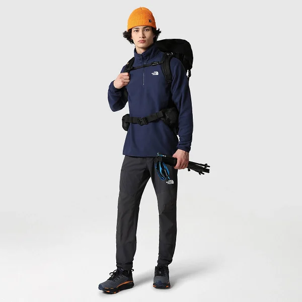 THE NORTH FACE - פליס גברים 1/4 רוכסן GLACIER – TA5IHP8K2 – summit-navy – 1