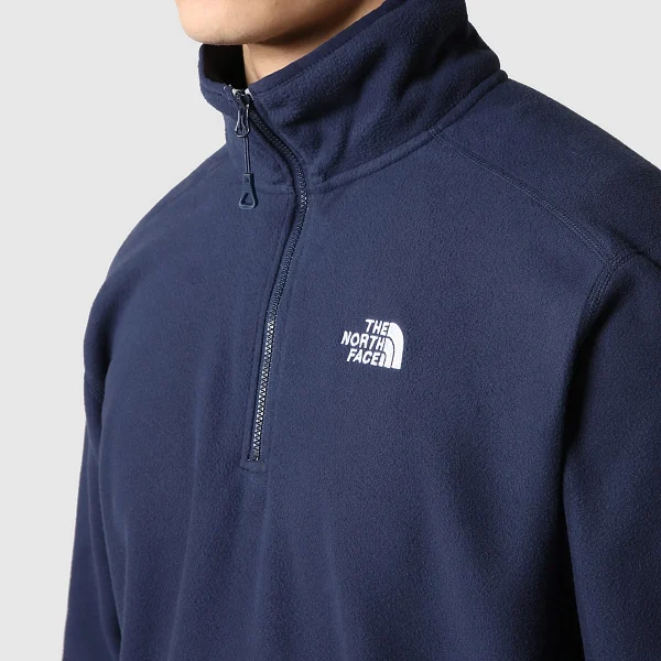 THE NORTH FACE - פליס גברים 1/4 רוכסן GLACIER – TA5IHP8K2 – summit-navy – 5