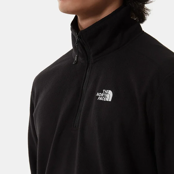 THE NORTH FACE - פליס גברים 1/4 רוכסן GLACIER – TA5IHPJK3 – tnf-black – 6