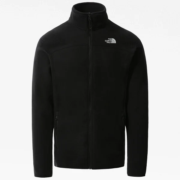 THE NORTH FACE - ג'קט פליס גברים 100 עם רוכסן – TA5IHQJK3 – tnf-black – 8