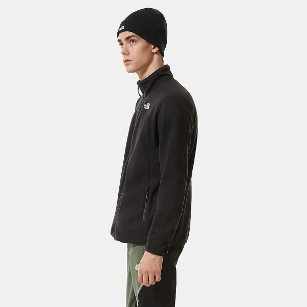 THE NORTH FACE - ג'קט פליס גברים 100 עם רוכסן – TA5IHQJK3 – tnf-black – 3