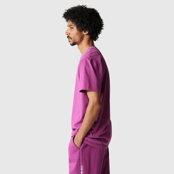 THE NORTH FACE - חולצת טי קצרה גברים ZUMU – TA5ILGLV1 – purple-cactus-flower – 3