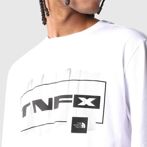 THE NORTH FACE - חולצת טי קצרה גברים BCOORDINATES – TA7UOHLA9 – tnf-white-tnf-black – 4