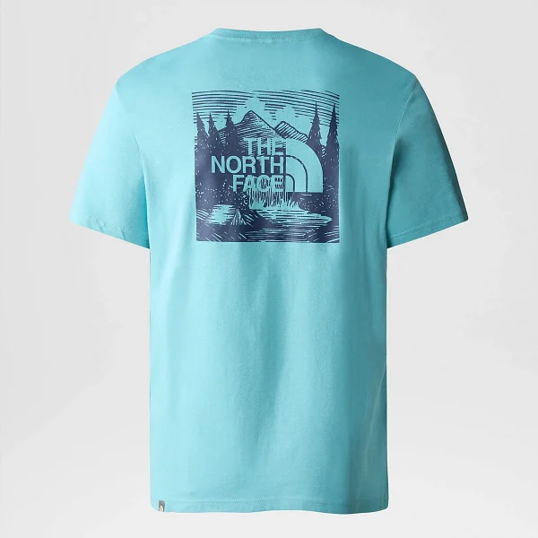 THE NORTH FACE - חולצת טי קצרה גברים REDBOX CELEBRATION – TA7X1KIWO – reef-waters-summit-navy – 3