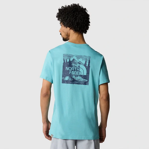 THE NORTH FACE - חולצת טי קצרה גברים REDBOX CELEBRATION – TA7X1KIWO – reef-waters-summit-navy – 1