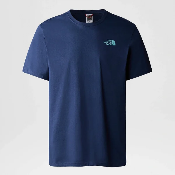 THE NORTH FACE - חולצת טי קצרה גברים REDBOX CELEBRATION – TA7X1KIWV – summit-navy-reef-waters – 2