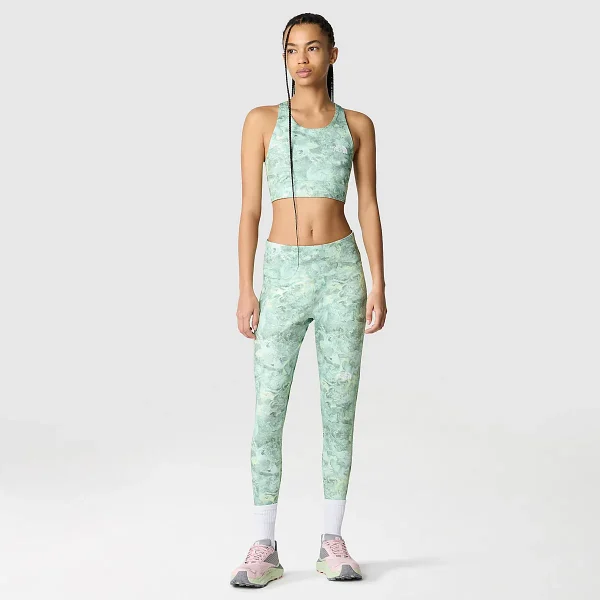 THE NORTH FACE - חזיית FLEX – TA7ZADIO9 – lime-cream-grit-texture-print – 2