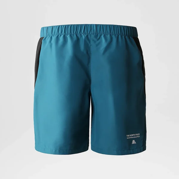 THE NORTH FACE - מכנסיים קצרים גברים MOUNTAIN ATHLETICS WOVEN – TA7ZAPES3 – blue-coral-tnf-black – 1