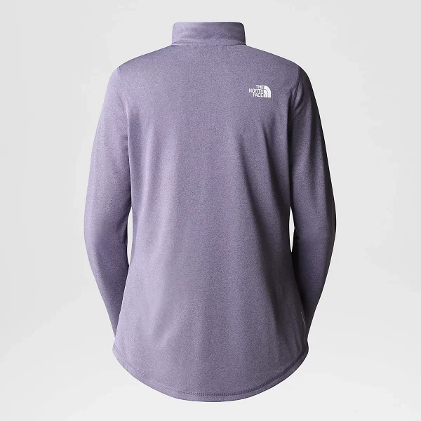 THE NORTH FACE - חולצת פליס נשים 1/4 רוכסן FLEX – TA7ZB6N5D – lunar-slate-dark-heather – 6