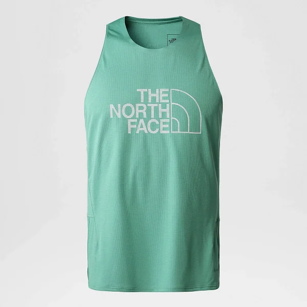THE NORTH FACE - גופיית ריצה גברים SUMMIT HIGH TRAIL – TA7ZTSN11 – deep-grass-green – 8