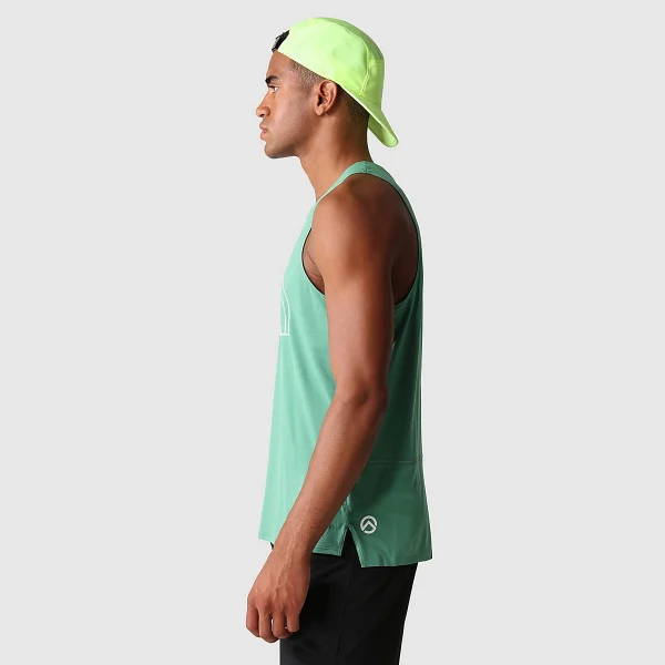 THE NORTH FACE - גופיית ריצה גברים SUMMIT HIGH TRAIL – TA7ZTSN11 – deep-grass-green – 3