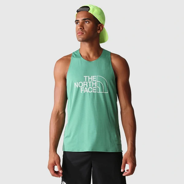 THE NORTH FACE - גופיית ריצה גברים SUMMIT HIGH TRAIL – TA7ZTSN11 – deep-grass-green – 1