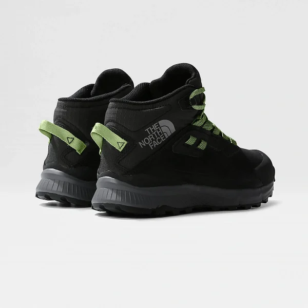 THE NORTH FACE - נעלי נשים  CRAGSTONE LEATHER MID WP – TA818INY7 – tnf-black-vanadis-grey – 2