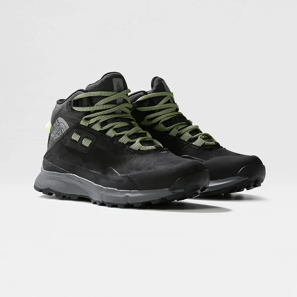 THE NORTH FACE - נעלי נשים  CRAGSTONE LEATHER MID WP – TA818INY7 – tnf-black-vanadis-grey – 5