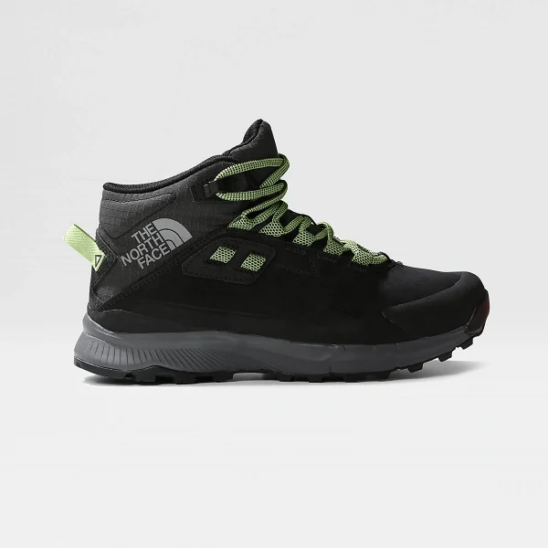 THE NORTH FACE - נעלי נשים  CRAGSTONE LEATHER MID WP – TA818INY7 – tnf-black-vanadis-grey – 1