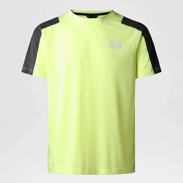 THE NORTH FACE - חולצת טי קצרה גברים MOUNTAIN ATHLETICS – TA823VIMM – led-yellow-white-heather-asphalt-grey – 2