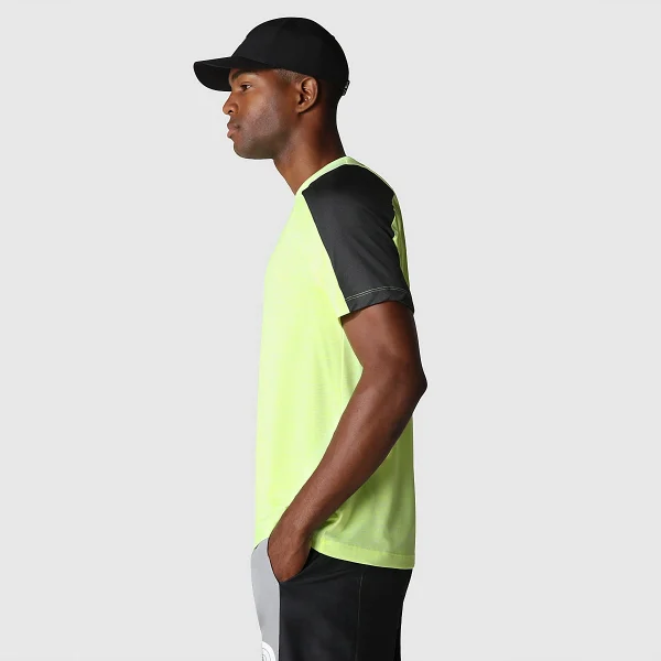 THE NORTH FACE - חולצת טי קצרה גברים MOUNTAIN ATHLETICS – TA823VIMM – led-yellow-white-heather-asphalt-grey – 3