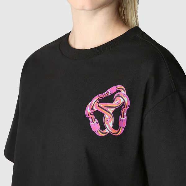 THE NORTH FACE - חולצת טי קצרה נשים GRAPHIC CROPPED – TA823ZJK3 – tnf-black – 6