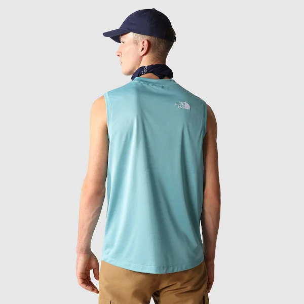 THE NORTH FACE - גופייה גברים CIRCULAR – TA8245ZK2 – reef-waters-reef-waters – 2