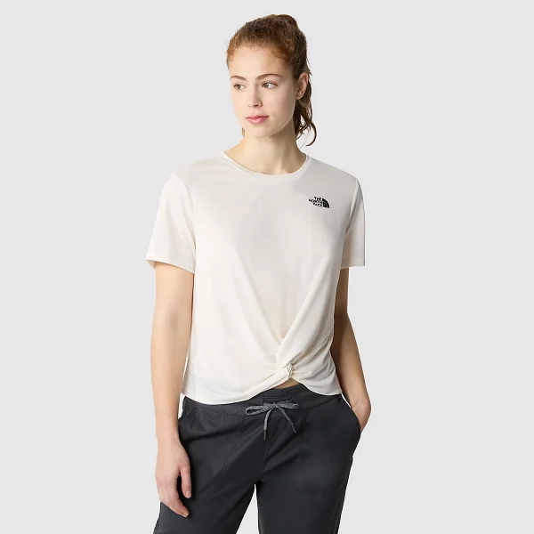 THE NORTH FACE - חולצת טי קצרה נשים CIRCULAR CROPPED – TA824IP4K – gardenia-white-gardenia-white – 1