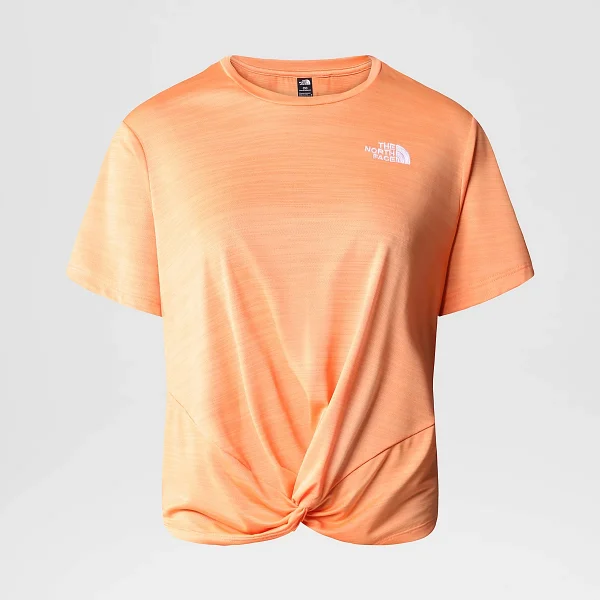 THE NORTH FACE - חולצת טי קצרה נשים CIRCULAR CROPPED – TA824IXK4 – dusty-coral-orange-dusty-coral-orange – 1