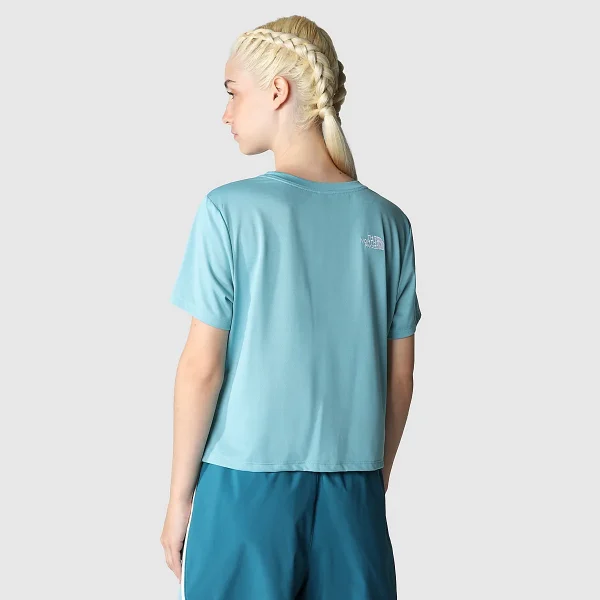 THE NORTH FACE - חולצת טי קצרה נשים CIRCULAR CROPPED – TA824IZK2 – reef-waters-reef-waters – 2