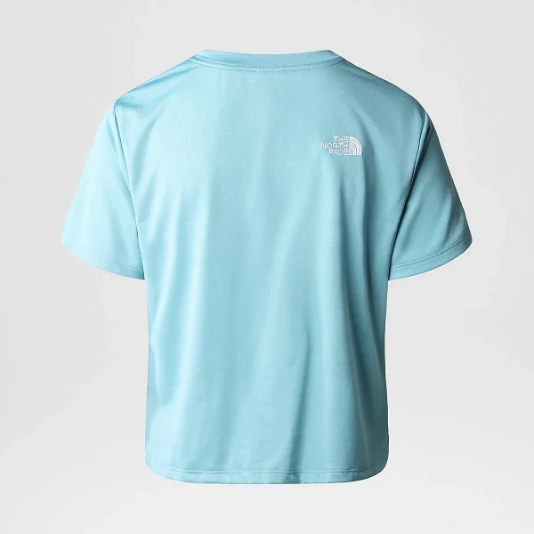 THE NORTH FACE - חולצת טי קצרה נשים CIRCULAR CROPPED – TA824IZK2 – reef-waters-reef-waters – 4