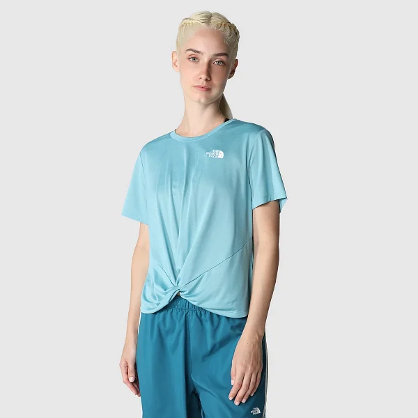 THE NORTH FACE - חולצת טי קצרה נשים CIRCULAR CROPPED – TA824IZK2 – reef-waters-reef-waters – 1