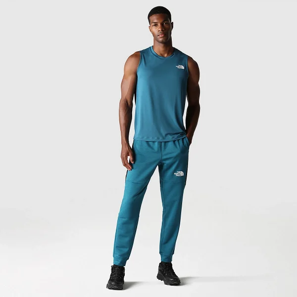THE NORTH FACE - גופייה גברים LIGHTBRIGHT – TA825PES3 – blue-coral-tnf-black – 1