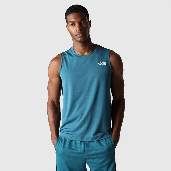 THE NORTH FACE - גופייה גברים LIGHTBRIGHT – TA825PES3 – blue-coral-tnf-black – 1