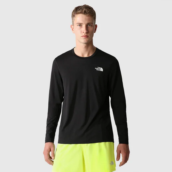 THE NORTH FACE - חולצת טי ארוכה גברים LIGHTBRIGHT – TA825QKX7 – tnf-black-tnf-black – 1