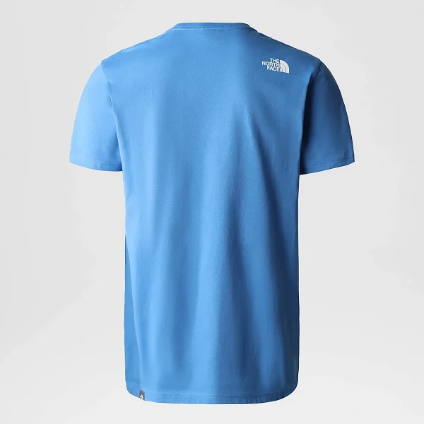 THE NORTH FACE - חולצת טי קצרה גברים WOODCUT DOME – TA827HLV6 – super-sonic-blue – 1