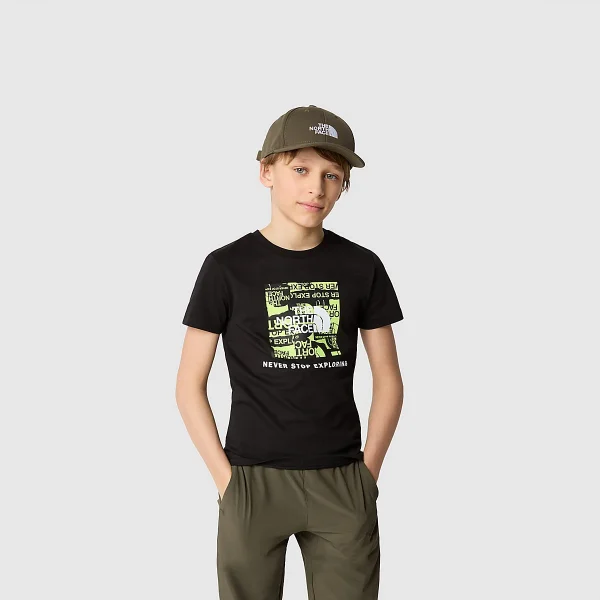 THE NORTH FACE - חולצת טי קצרה ילדים REDBOX – TA82E9JK3 – tnf-black – 1