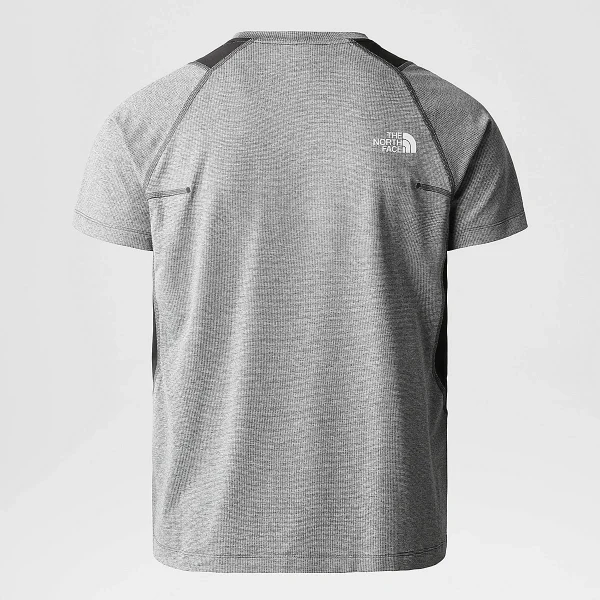 THE NORTH FACE - חולצת טי קצרה גברים GLACIER – TA82GD5R1 – asphalt-grey-white-heather-tnf-black – 8