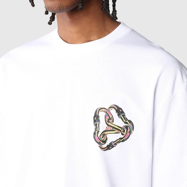 THE NORTH FACE - חולצת טי קצרה גברים GRAPHIC – TA83HQFN4 – tnf-white – 5