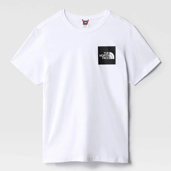 THE NORTH FACE - חולצת טי קצרה גברים FINE T – T0CEQ5LA9 – tnf-white-tnf-black – 6