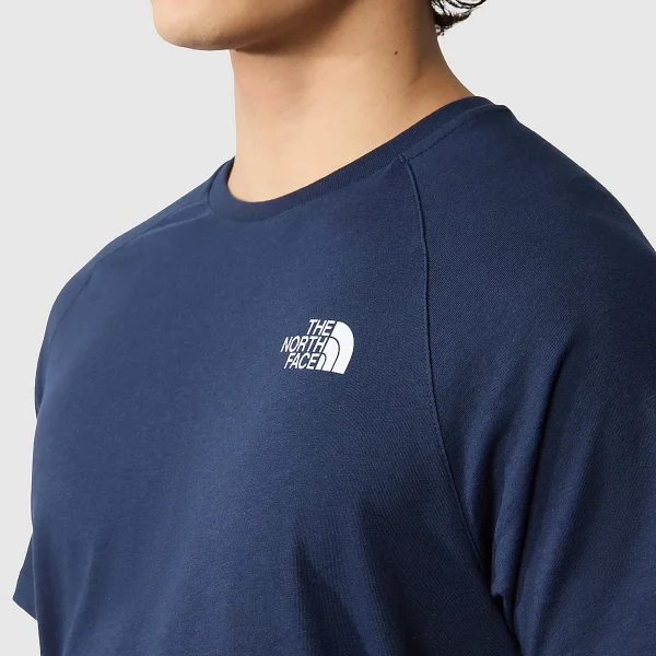 THE NORTH FACE - חולצת טי קצרה גברים NORTH FACES – T0CEQ8H6O – summit-navy-purple-cactus-flower – 4