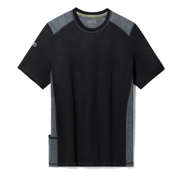 THE NORTH FACE - חולצת טי קצרה גברים SMARTWOOL ACTIVE ULTRALITE TECH – SW017029001 – black – 1